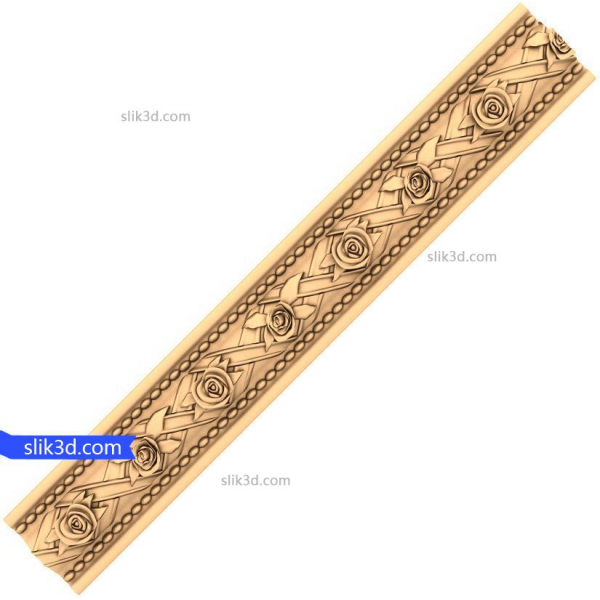 رز ظرافت مرز 3D STL مدل های CNC
