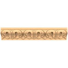 Curved Flourish D?cor