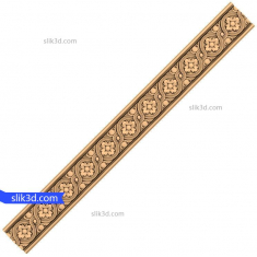 Floral Elegance Decorative Border