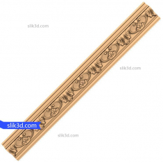 Elegante Schnörkelgrenze