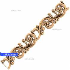 Baroque Swirl Ornament
