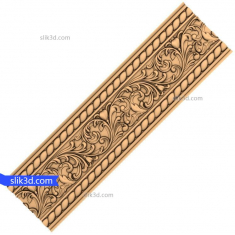 Baroque Elegance Decorative Panel