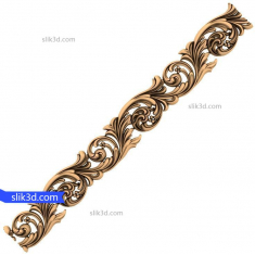 Elegant Baroque Scroll