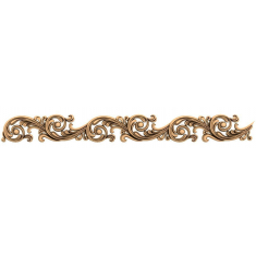 Baroque Scrollwork Decorative Panel