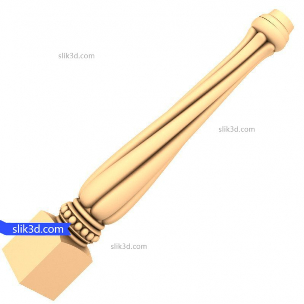 CNC کے لیے کلاسک ٹرنڈ بیلسٹر 3D STL ماڈل CNC کے لیے کلاسک ٹرنڈ بیلسٹر 3D STL ماڈل