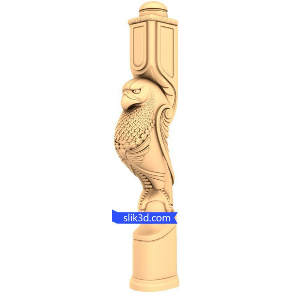 Guardian Eagle 3D Model for CNC