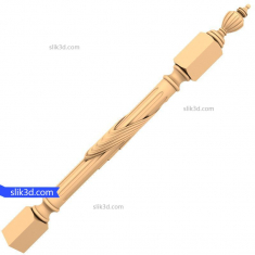 درابزين حلزوني أنيق