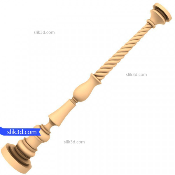 مزین Baluster پیچ و تاب و مدل های 3D به صورت CNC و چاپ 3D مزین Baluster پیچ و تاب و مدل های 3D به صورت CNC و چاپ 3D