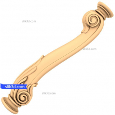 Elegant Swirl Handle