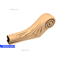 Ozdobný svitkový držák