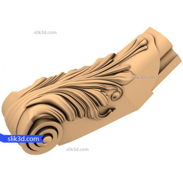 Barocke Eleganz Konsole STL Modell für CNC Barocke Eleganz Konsole STL Modell für CNC