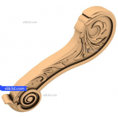 Elegant Scroll Handle