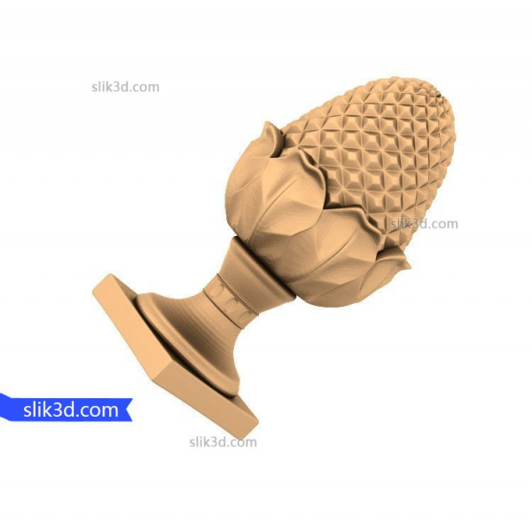 Modello STL 3D Pinecone Elegance