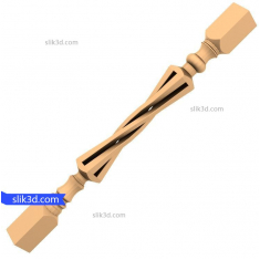درابزين أنيق ملتوي