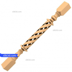درابزين حلزوني أنيق