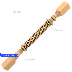 درابزين أنيق ملتوي