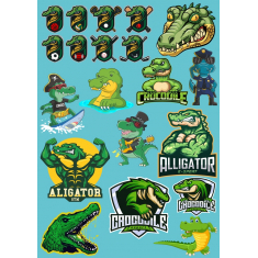 Crocodile and Alligator Bundle
