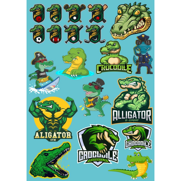 จระเข้และจระเข้เว็กเตอ Clipart สวมเสื้อกันหนาวได้ จระเข้และจระเข้เว็กเตอ Clipart สวมเสื้อกันหนาวได้