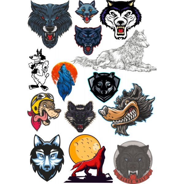 Wolf Vector Clipart Bundle - Unleash Your Creativity Wolf Vector Clipart Bundle - Unleash Your Creativity