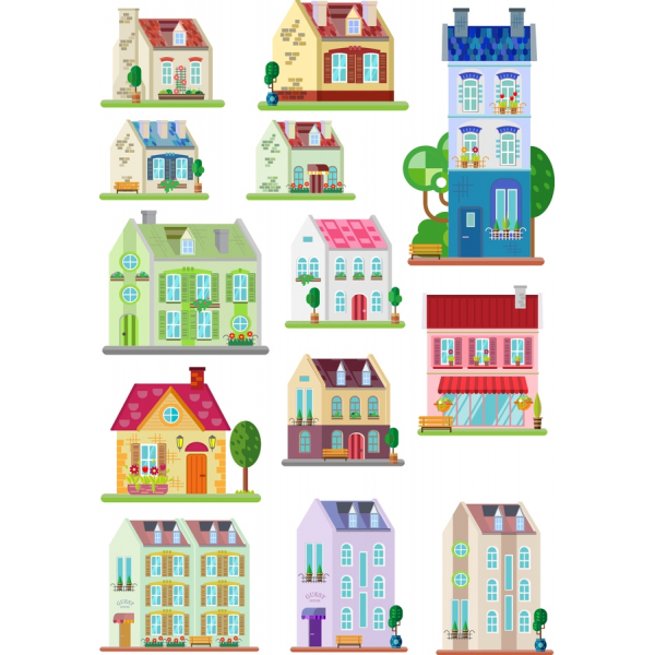 ชาร์มมิ่งบ้าน Clipart งคลังสื่อ ชาร์มมิ่งบ้าน Clipart งคลังสื่อ