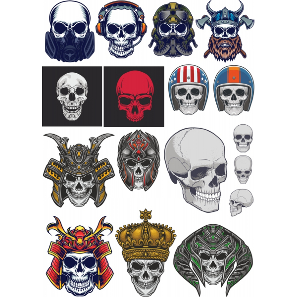 Skull Vector Clipart بسته نرم افزاری - طراحی منحصر به فرد برای هر پروژه Skull Vector Clipart بسته نرم افزاری - طراحی منحصر به فرد برای هر پروژه