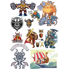 Chiến Binh Viking Set