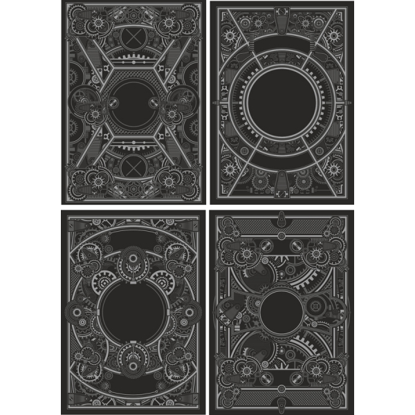 Steampunk Vektor Clipart Snop - Zamršene SVG & PNG Ilustracije Steampunk Vektor Clipart Snop - Zamršene SVG & PNG Ilustracije