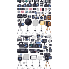 Comprehensive Camera Equipment Collection