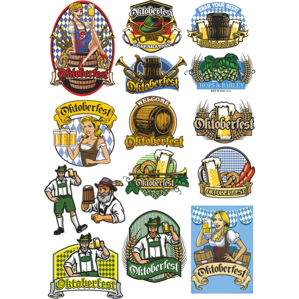 Oktoberfest Vector Clipart Bundle - Celebrate in Style! Oktoberfest Vector Clipart Bundle - Celebrate in Style!