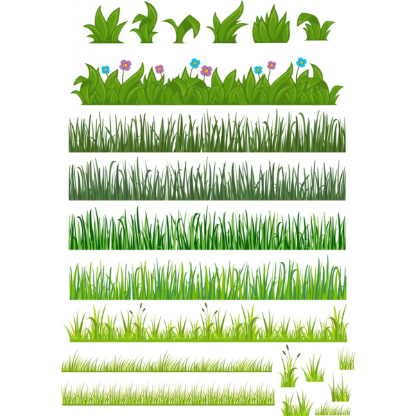 Iarba & Florale Vector Clipart Set - Download Digital Iarba & Florale Vector Clipart Set - Download Digital