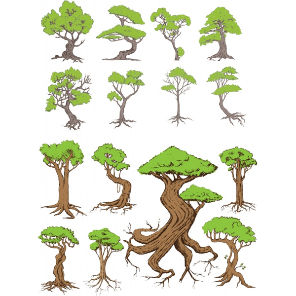 بونسای درخت وکتور کلیپ آرت مجموعه ای منحصر به فرد SVG و PNG تصاویر بونسای درخت وکتور کلیپ آرت مجموعه ای منحصر به فرد SVG و PNG تصاویر
