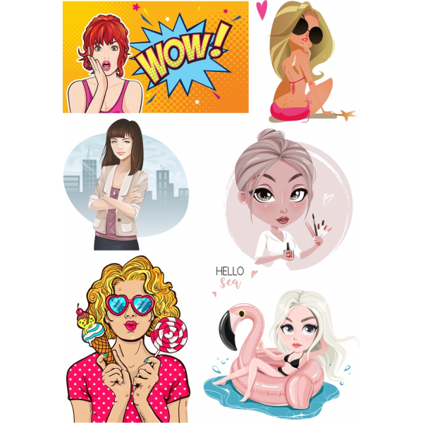 ดูเก๋เว็กเตอ Clipart ตั้งค่าใดๆเสริมด้วย Stylish ผู้หญิง ดูเก๋เว็กเตอ Clipart ตั้งค่าใดๆเสริมด้วย Stylish ผู้หญิง