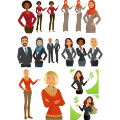 Diverse Professional Collection