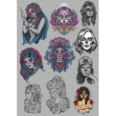 Day of the Dead Set - Peen
