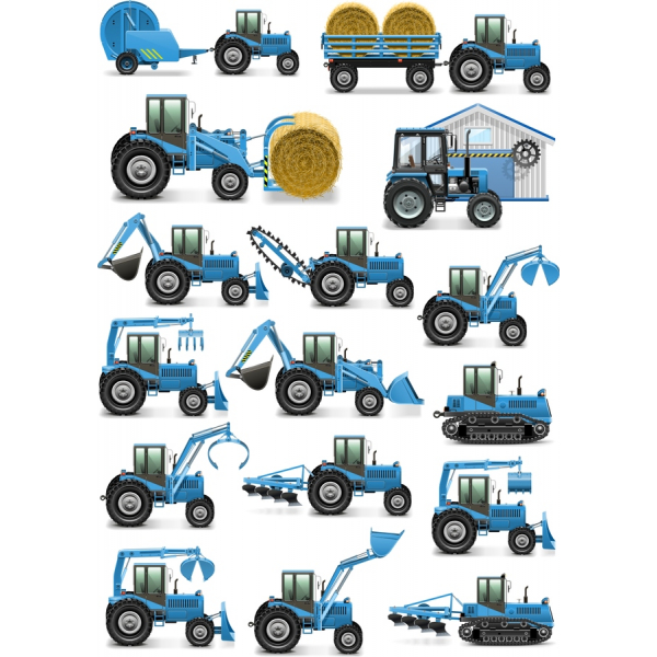 Utilaje Agricole Vector Clipart Pachet Utilaje Agricole Vector Clipart Pachet