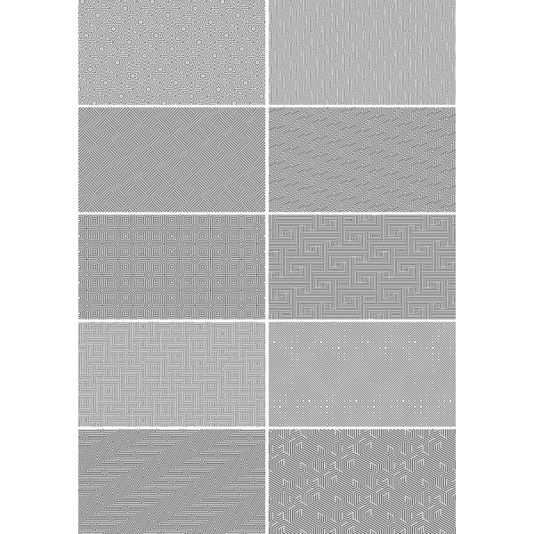 Wektor Zestaw Klipartów Z Geometrycznymi Wzorami Wektor Zestaw Klipartów Z Geometrycznymi Wzorami