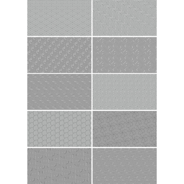 Premium Geometrisk Vektor Mønster Clipart Bundt Premium Geometrisk Vektor Mønster Clipart Bundt