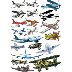Aircraft Clipart Collection