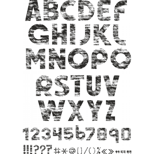 Grunge Alfabet Clipart Bundel - Stijlvolle Vector-Illustraties Grunge Alfabet Clipart Bundel - Stijlvolle Vector-Illustraties