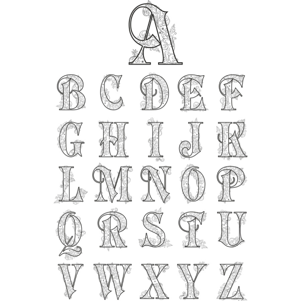 Ornate ตัวอักษร Clipart รจัดวางแบบเรียบร้อยสวยงามเว็กเตอจดหมายสำหรับสร้างสรรค์งยิ่งสนง.โครงการ Ornate ตัวอักษร Clipart รจัดวางแบบเรียบร้อยสวยงามเว็กเตอจดหมายสำหรับสร้างสรรค์งยิ่งสนง.โครงการ