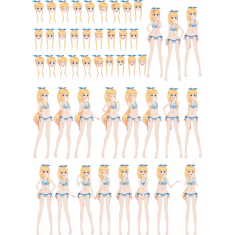 Anime Summer Girl Bundle