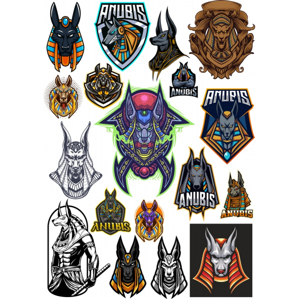 Anubis Vector Illustrations Bundle Anubis Vector Illustrations Bundle