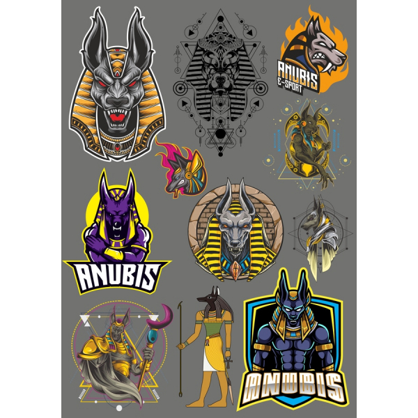 Anubis திசையன் ஆயத்த அமைக்க - புராண எகிப்திய எடுத்துக்காட்டுகள் Anubis திசையன் ஆயத்த அமைக்க - புராண எகிப்திய எடுத்துக்காட்டுகள்