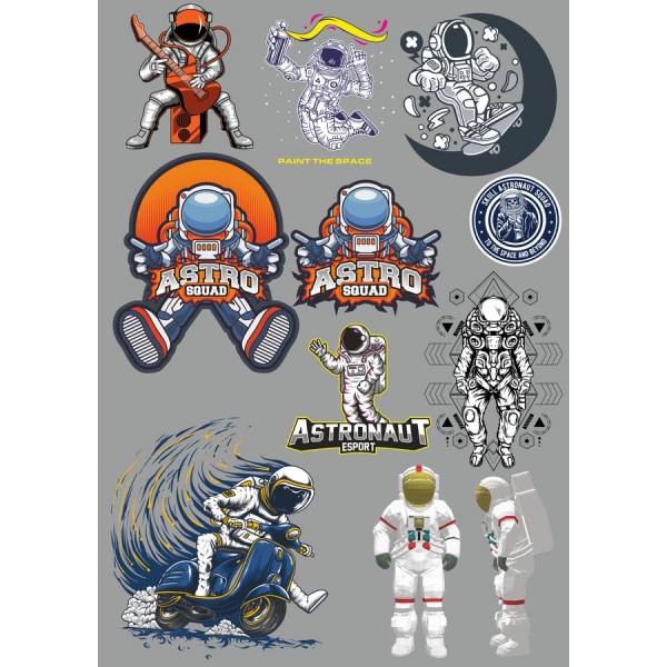 فضانورد Vector Clipart بسته نرم افزاری - با کیفیت بالا SVG و PNG تصاویر فضانورد Vector Clipart بسته نرم افزاری - با کیفیت بالا SVG و PNG تصاویر