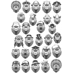 Majestic Monkey Helmets Bundle