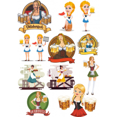 Oktoberfest அமைக்க - 9 பண்டிகை