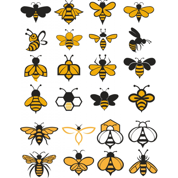 บี-Themed เว็กเตอ Clipart สวมเสื้อกันหนาวได้ บี-Themed เว็กเตอ Clipart สวมเสื้อกันหนาวได้