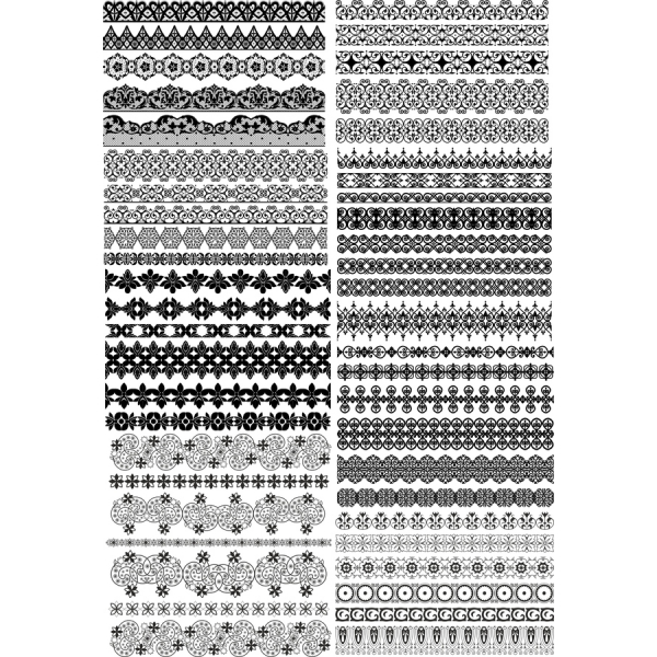 Czarno-biały ilustracja clipart z ornamentem - Skomplikowany projekt dla każdego projektu Czarno-biały ilustracja clipart z ornamentem - Skomplikowany projekt dla każdego projektu