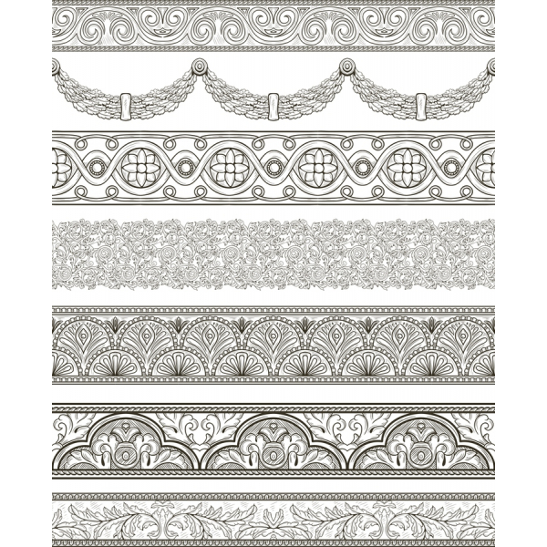 Elegant Decorative Borders Vector Elegant Decorative Borders Vector