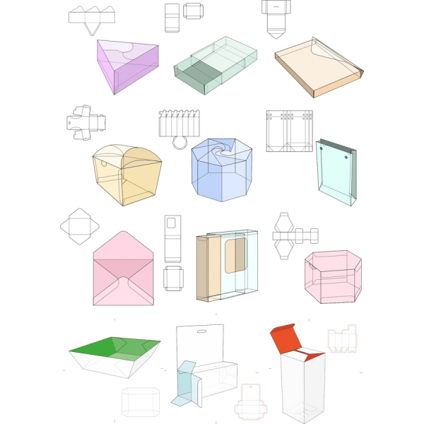 Vektorové Obal Klipart Set | Vysoce Kvalitní SVG A PNG Ilustrace Vektorové Obal Klipart Set | Vysoce Kvalitní SVG A PNG Ilustrace